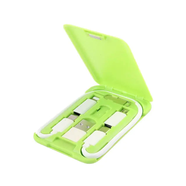 5-in-1 60W Fast Charging Data Cable Storage Box